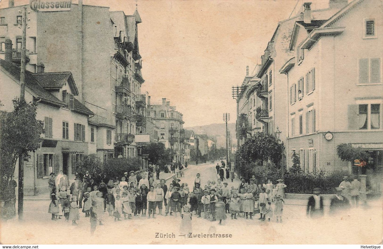 Zürich Zweierstrasse  1907 Wiedikon - Wiedikon