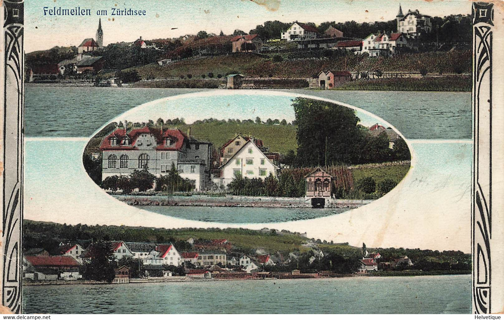 Feldmeilen Am Zürichsee  1911 Meilen Kt. Zürich - Meilen