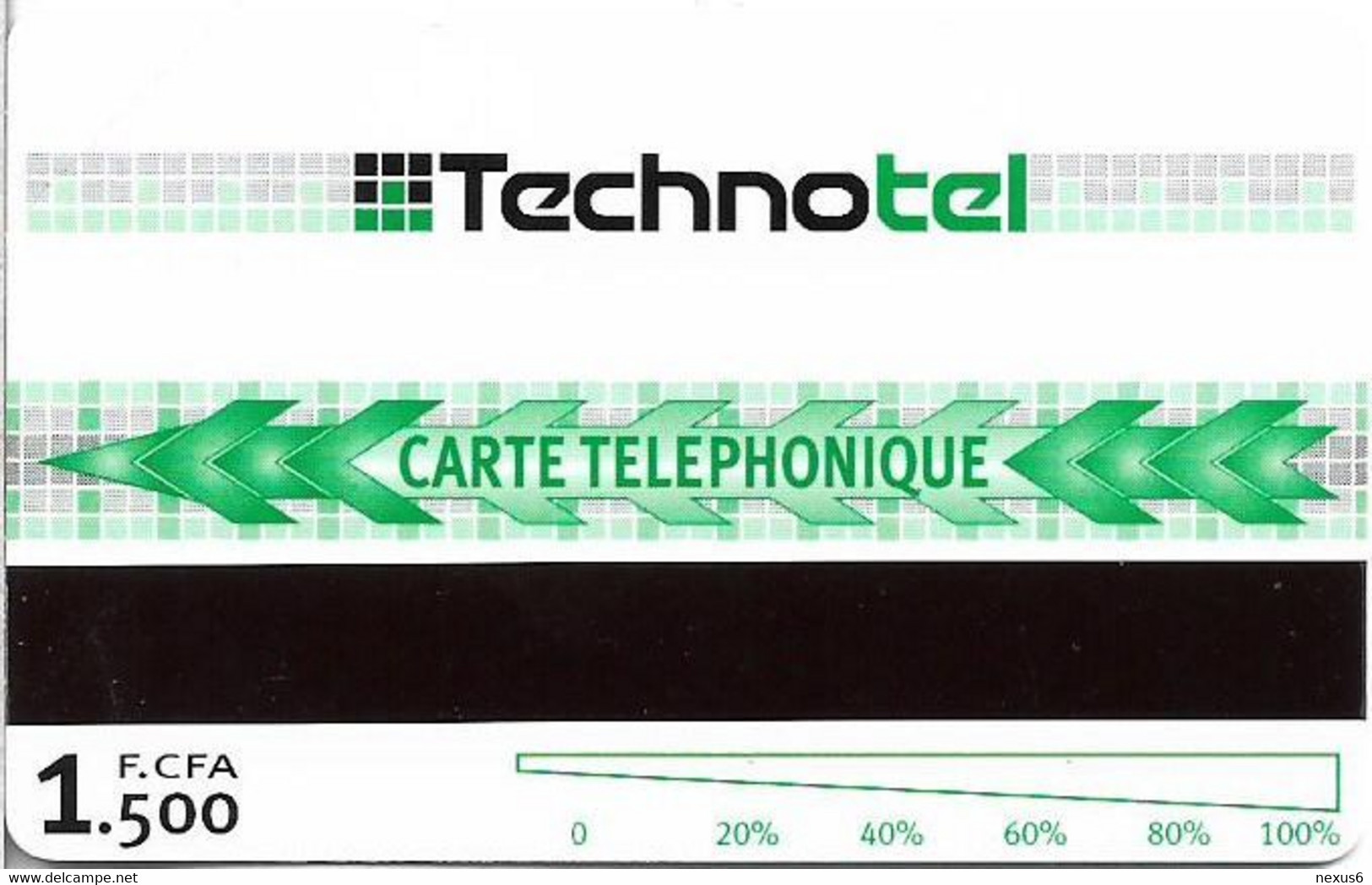 Congo Rep. (Brazzaville) - ONPT (Urmet) - Avec Technotel Communiquer C'est Plus Facile!, 2003, 1.500FCFA, Mint - Kongo