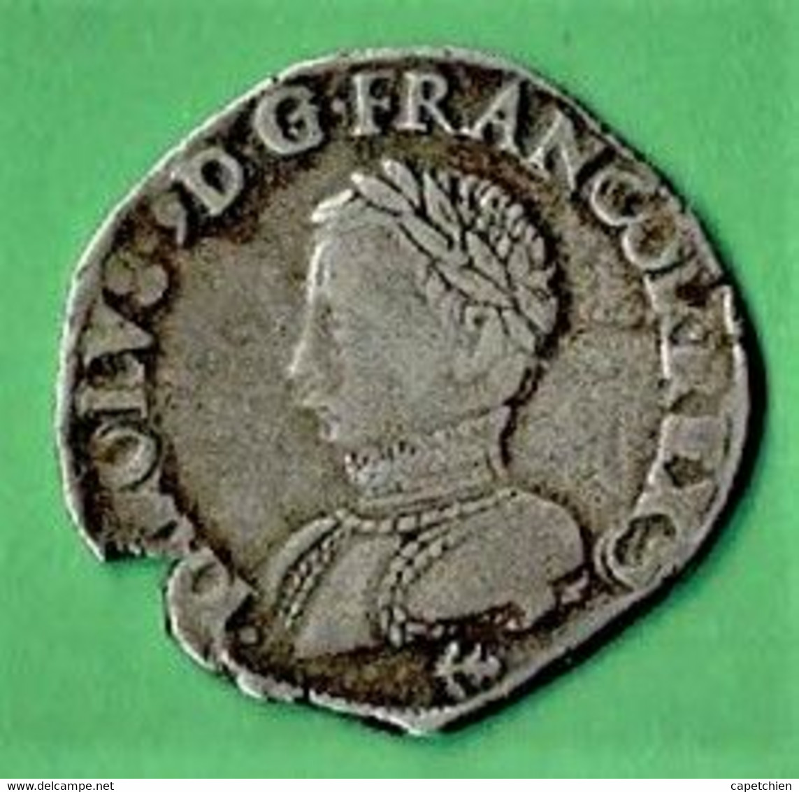 CHARLES IX / MAGNIFIQUE TESTON / 1562 Ou 1572 / ARGENT / CIANI 1359 / 9.21 G - 1560-1574 Carlo IX