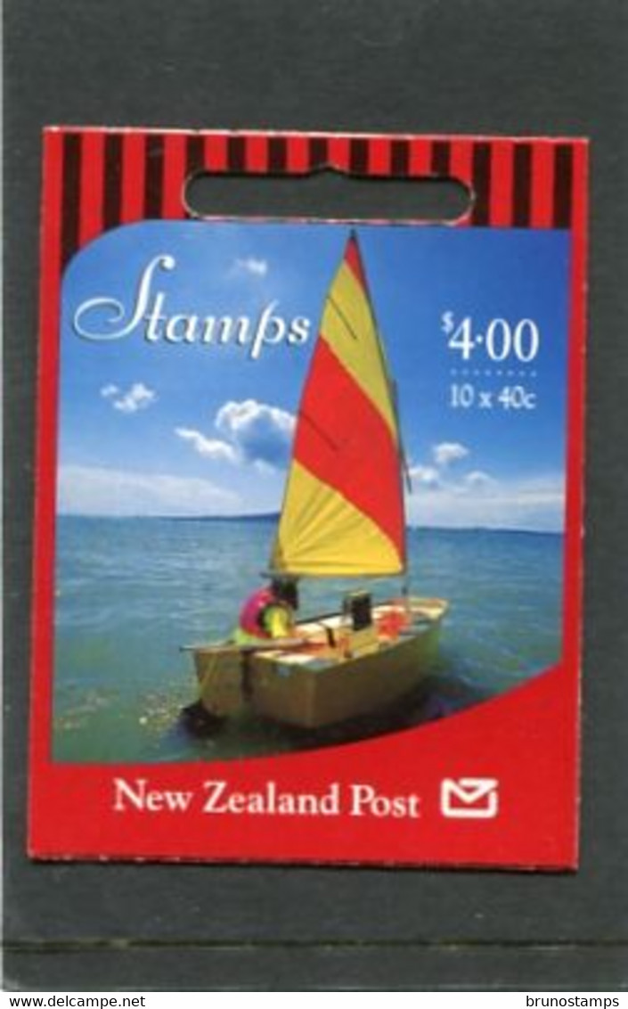 NEW ZEALAND - 1999  $ 4.00  BOOKLET  YACHTING  MINT NH SG SB100 - Booklets