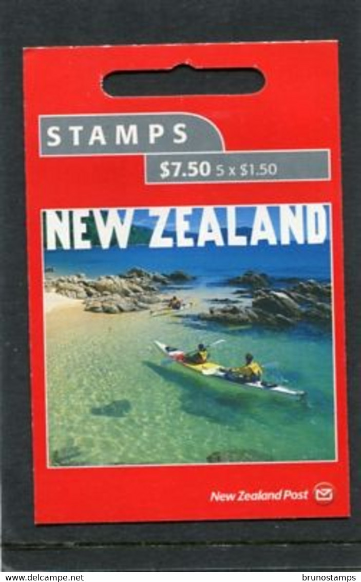 NEW ZEALAND - 2001  $ 7.50  BOOKLET  TOURISM CENTENARY  MINT NH SG SB107 - Booklets