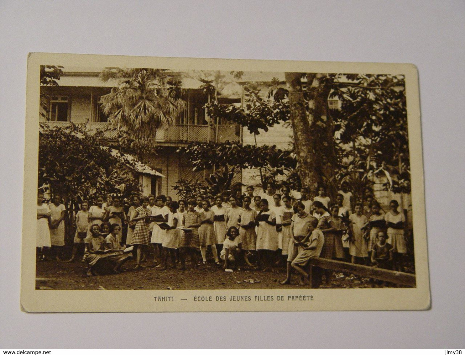 TAHITI-ECOLE DES JEUNES FILLES DE PAPEETE-ANIMEE - Polynésie Française