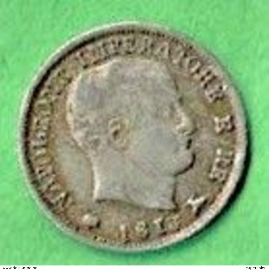 ITALIE / NAPOLEON Ier / 5 SOLDI / 1813 / MILAN / ARGENT / 1.23 G / ETAT SUP. - Altri & Non Classificati