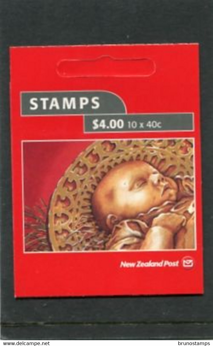 NEW ZEALAND - 2003  $ 4.00  BOOKLET  CHRISTMAS  MINT NH SG SB117 - Booklets