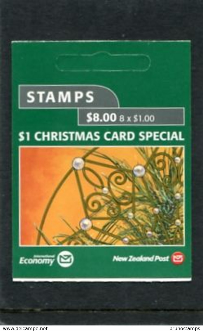 NEW ZEALAND - 2003  $ 8.00  BOOKLET  CHRISTMAS  MINT NH SG SB118 - Carnets