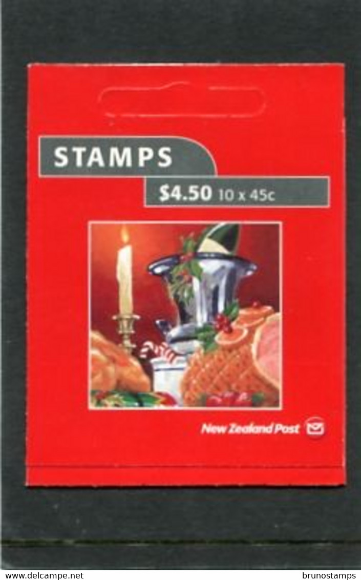 NEW ZEALAND - 2004  $ 4.50  BOOKLET  CHRISTMAS  MINT NH SG SB125 - Booklets