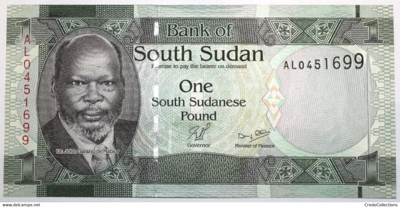 Soudan Du Sud - 1 Pound - 2011 - PICK 5 - NEUF - Sudan Del Sud