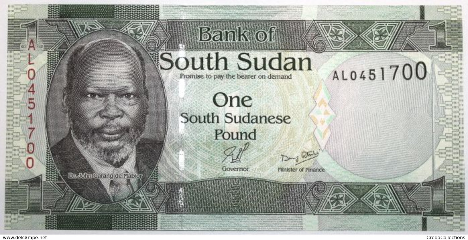 Soudan Du Sud - 1 Pound - 2011 - PICK 5 - NEUF - Sudán Del Sur