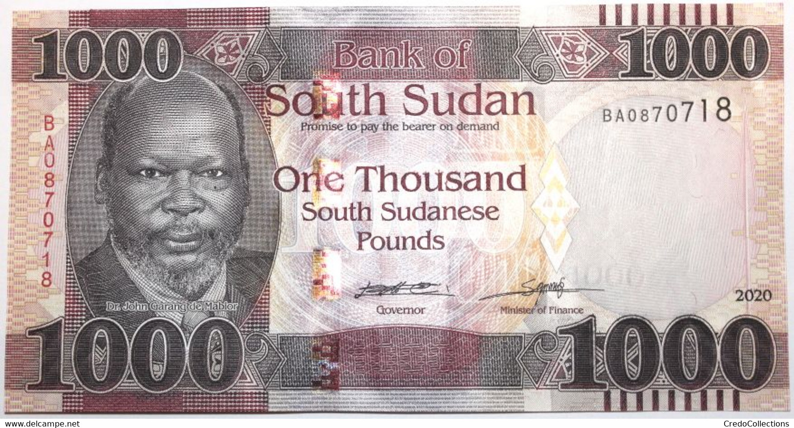 Soudan Du Sud - 1000 Pounds - 2020 - PICK NEW20 - NEUF - Sudan Del Sud