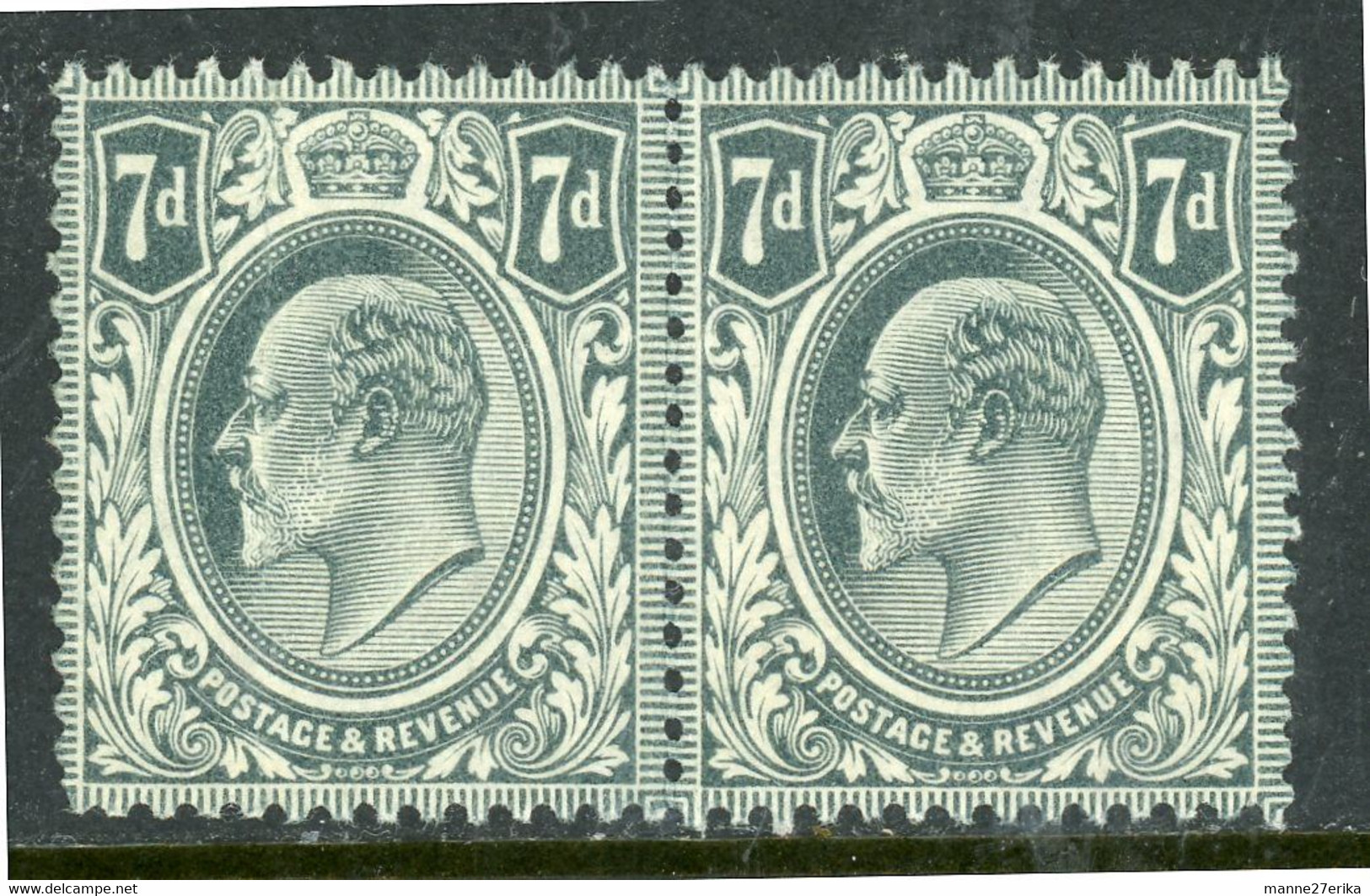 -GB-1909-"King Edward VII" (Seven Pence) MNH (**) - Neufs