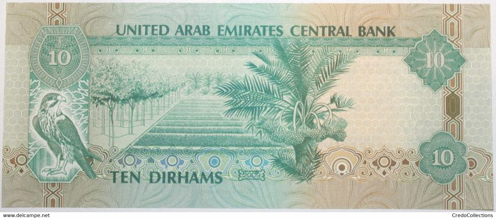 Émirats Arabes Unis - 10 Dirhams - 2009 - PICK 27a - NEUF - Ver. Arab. Emirate