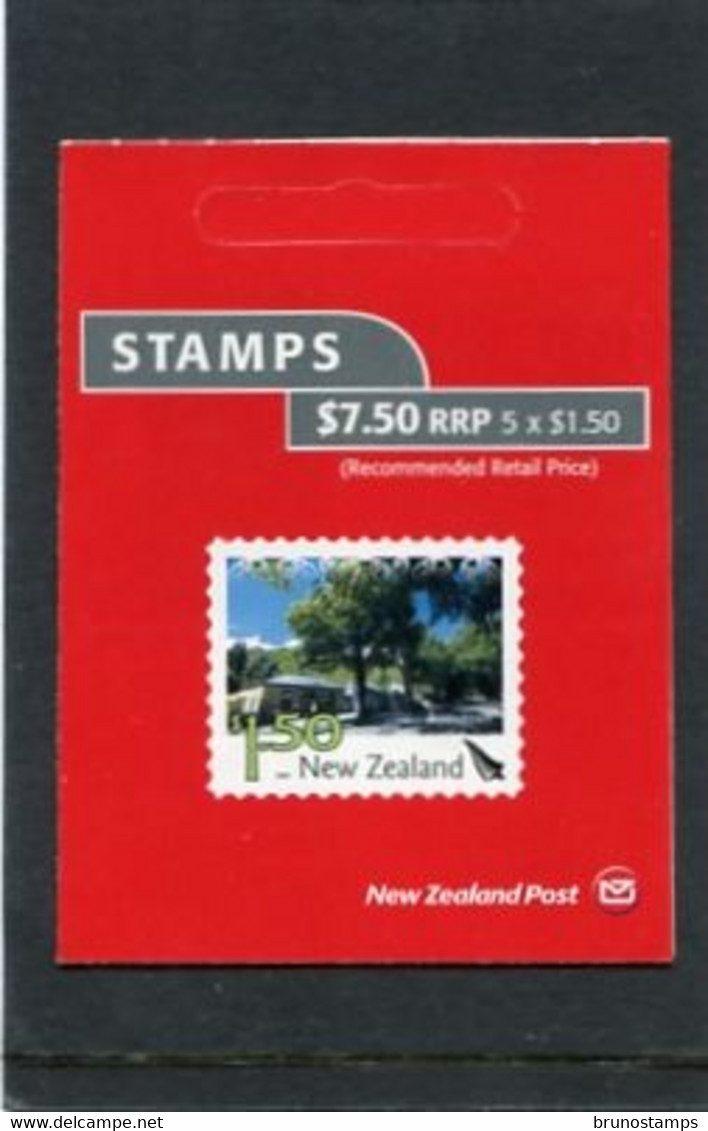 NEW ZEALAND - 2009  $ 7.50  BOOKLET  LANDSCAPES REPRINT  MINT NH - Markenheftchen