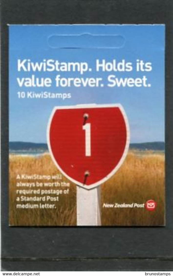 NEW ZEALAND - 2009  $ 5.00  BOOKLET  KIWI STAMP  SILVER  MINT NH - Markenheftchen