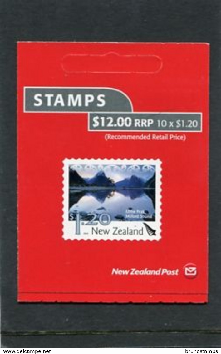 NEW ZEALAND - 2010  $ 12.00  BOOKLET  LANDSCAPES  MINT NH - Booklets