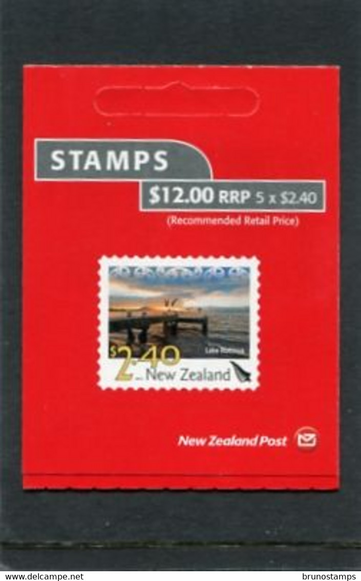 NEW ZEALAND - 2012  $ 12.00  BOOKLET  LANDSCAPES  MINT NH - Carnets
