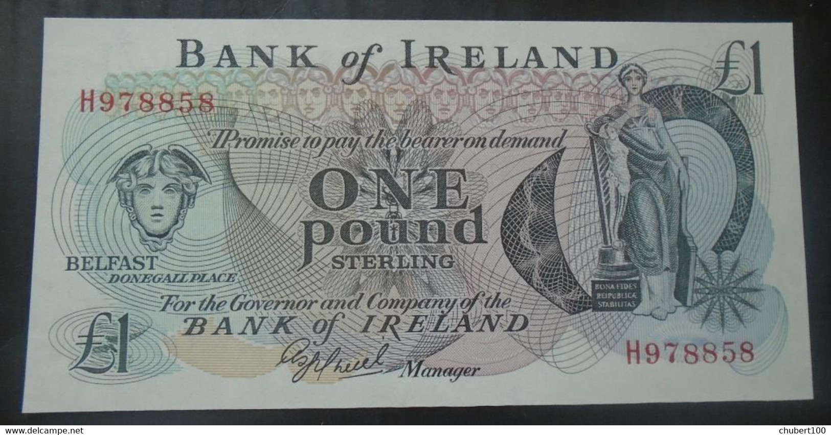 IRELAND NORTHERN, P 65, 1 Pound , ND 1980 ,  UNC  Neuf - 1 Pound