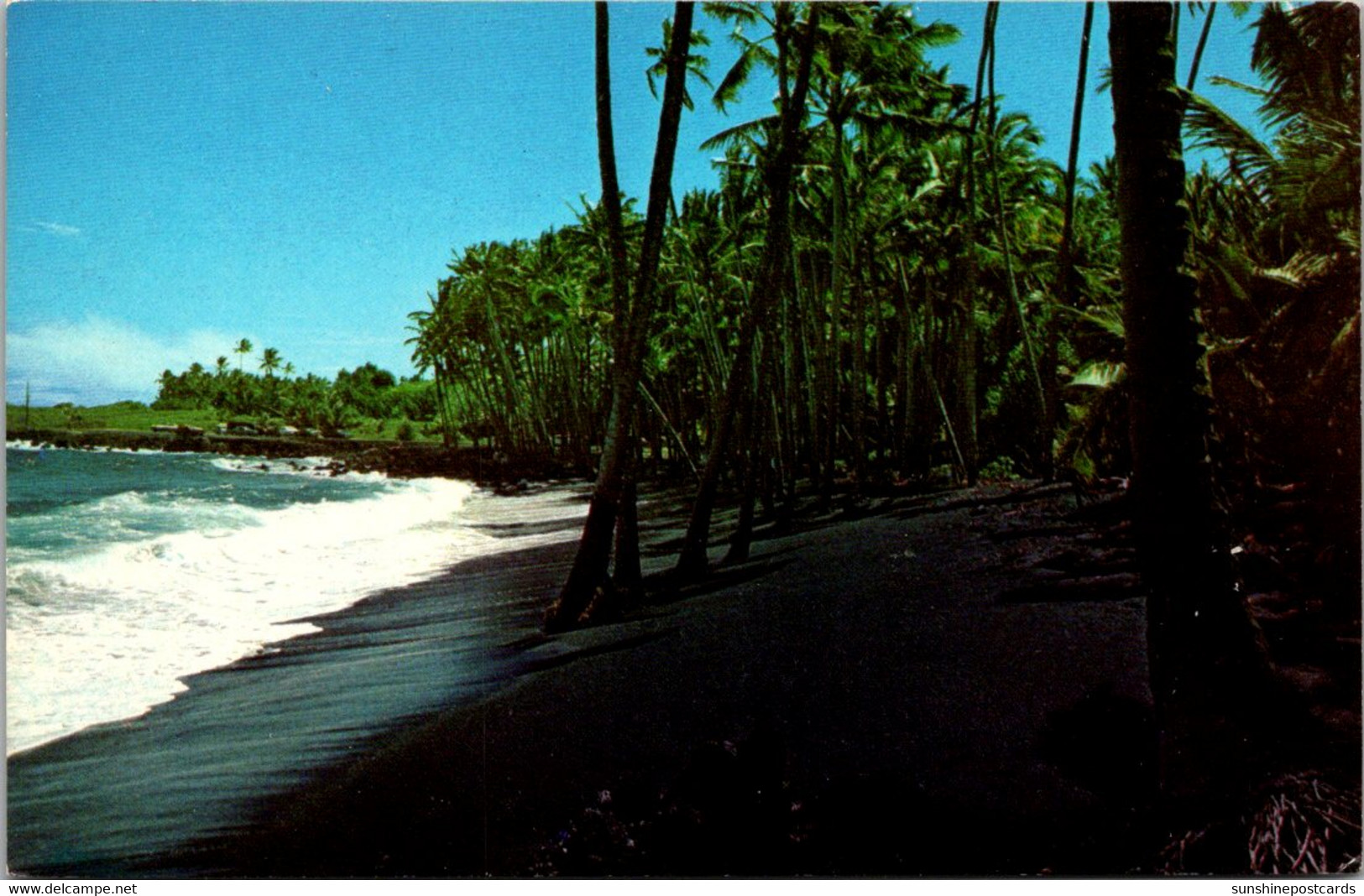 Hawaii Kalapana Black Sands Beach - Big Island Of Hawaii