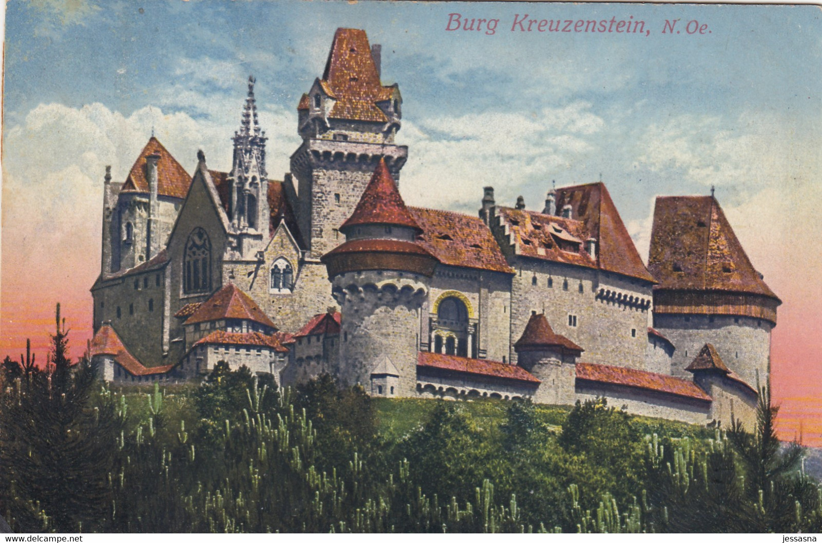 AK - NÖ - Burg Kreuzenstein - 1920 - Korneuburg