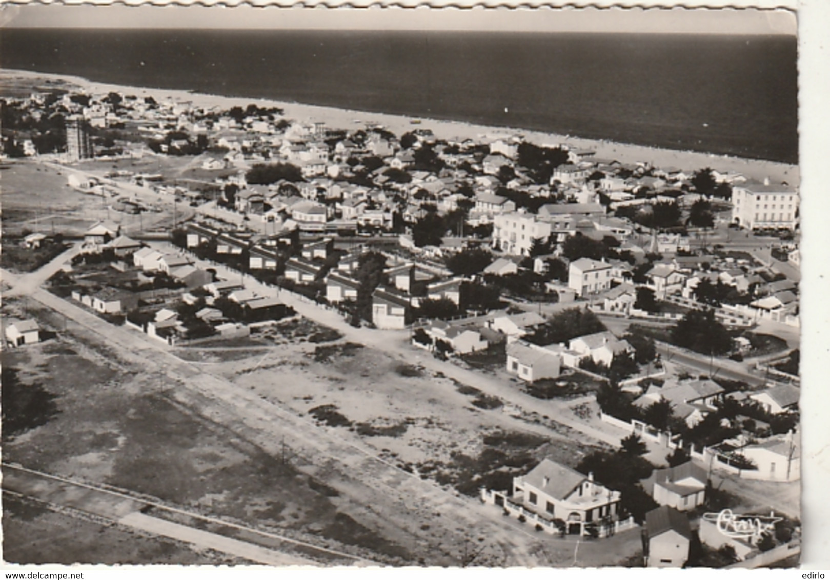 *** 34  ***  CANET PLAGE En Roussillon    Vue Générale Aérienne Les Villas - TTB Timbrée - Canet En Roussillon