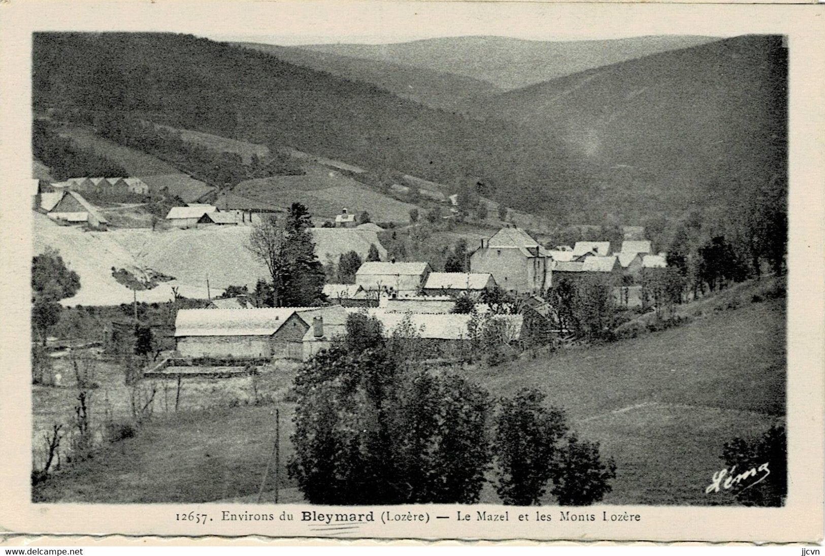 "/"48 - Lozère - Le Bleymard - Environs Du Bleymard - Le Mazel Et Les Monts Lozère - Le Bleymard