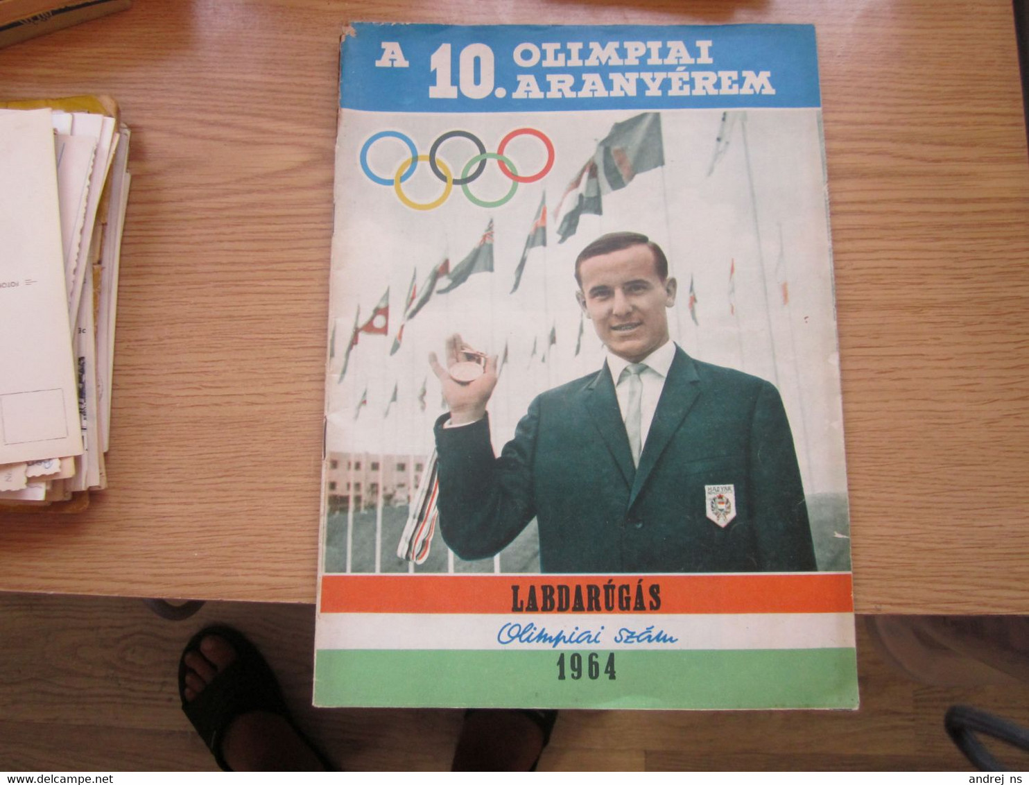 Football Olympic Number 1964  Olipiai Aranyerem Labdarugas - Libros