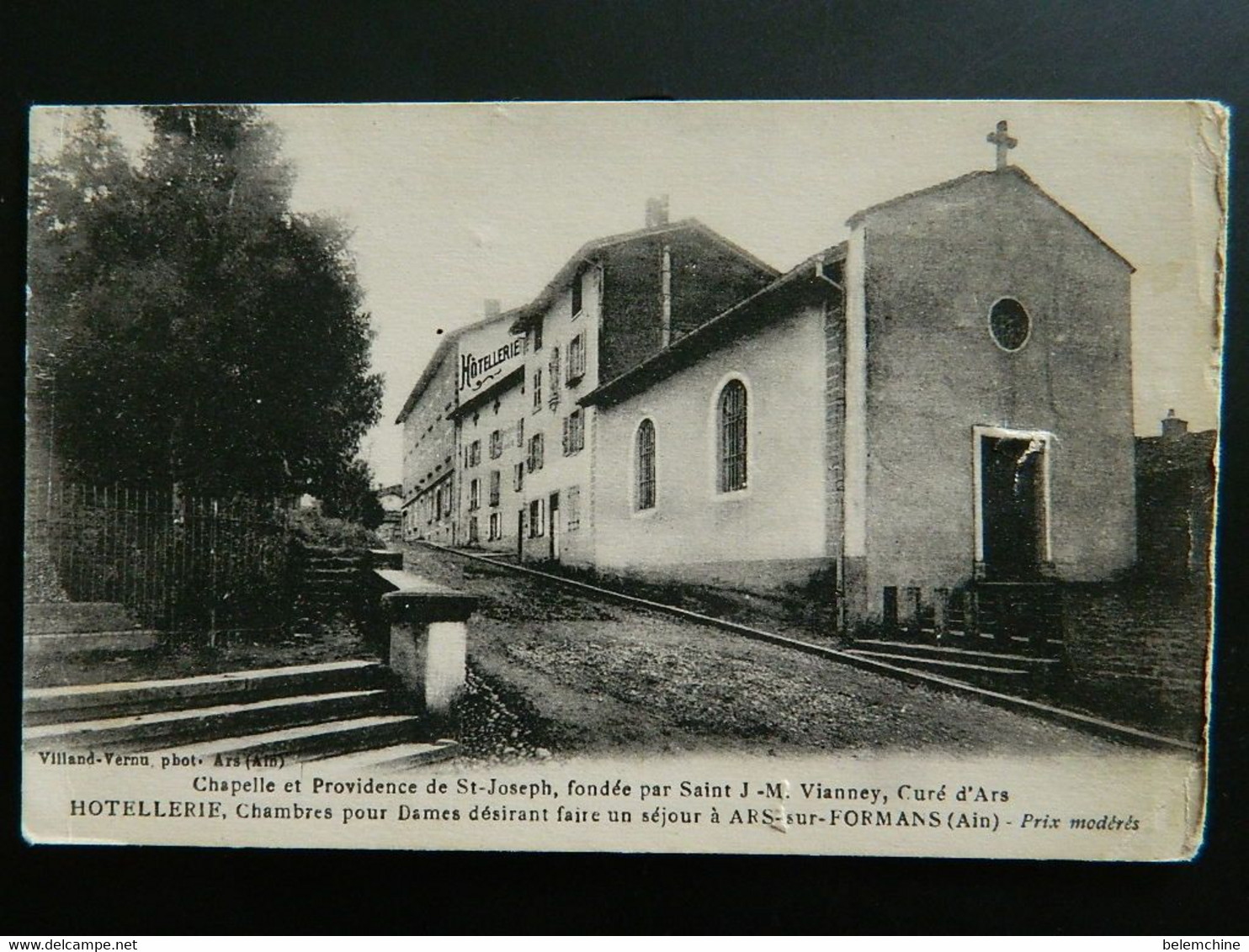 CHAPELLE ET PROVIDENCE DE ST JOSEPH FONDE PAR ST J M VIANNEY CURE D'ARS   HOTELLERIE   ARS SUR FORMANS - Ars-sur-Formans