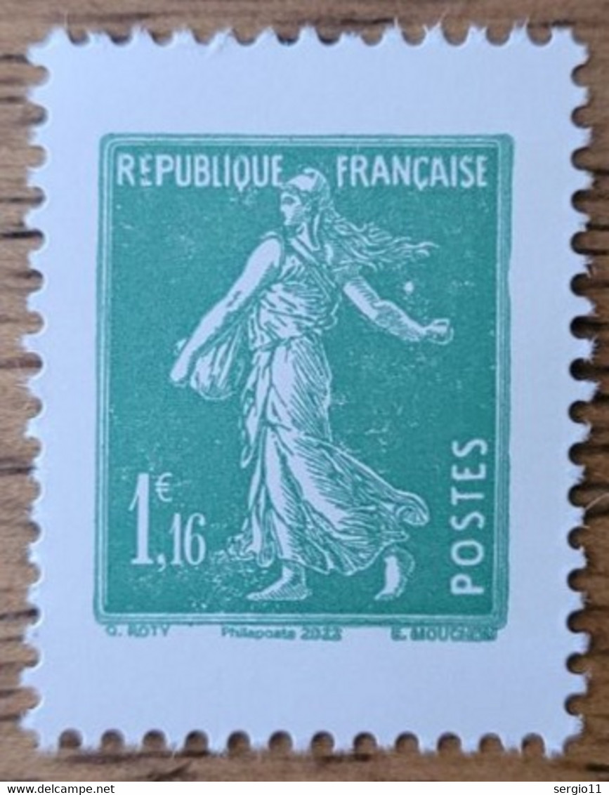 France Timbre Neuf** - N° Xxxx - Année 2022 - 100 Ans De La Semeuse Camée De 1922 (vert) - Unused Stamps