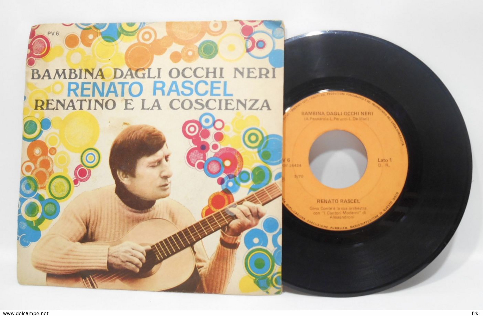 Renato Rascel - Bambina Dagli Occhi Neri - 45 T - Maxi-Single