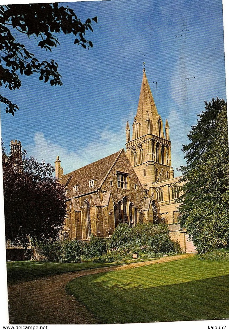 Christ Church Oxford                          The Cathédral And Chapter House - Oxford