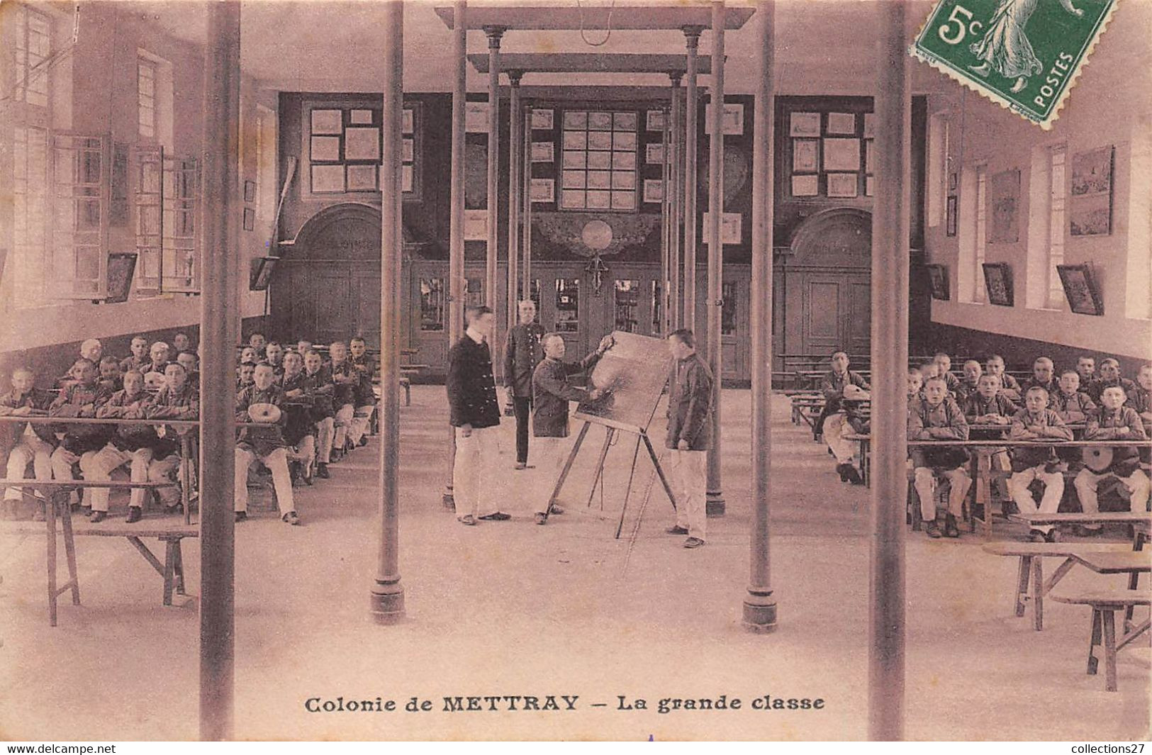 37-METTRAY- COLONIE DE METTRAY- LA GRANDE CLASSE - Mettray