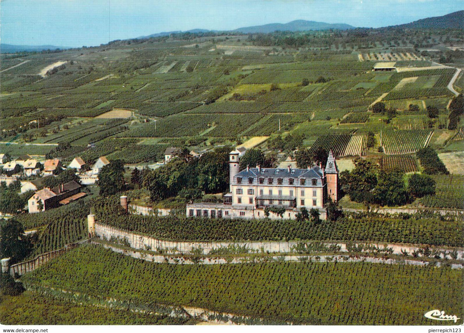 68 - Rouffach - Château D'Issenbourg - Vue Aérienne - Rouffach