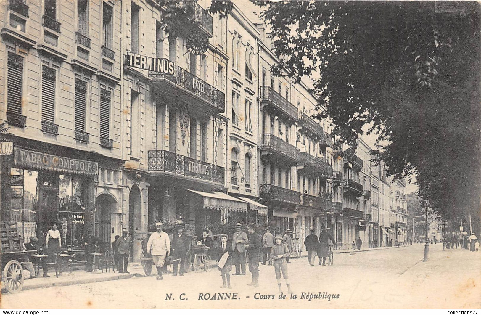 42-ROANNE- COURS DE LA REPUBLIQUE - Roanne
