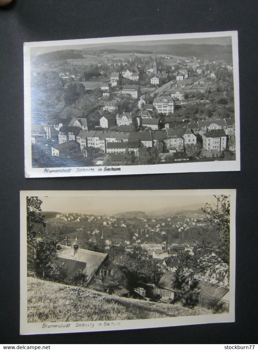 SEBNITZ    , 2  Schöne  Karten Um 1935 - Sebnitz