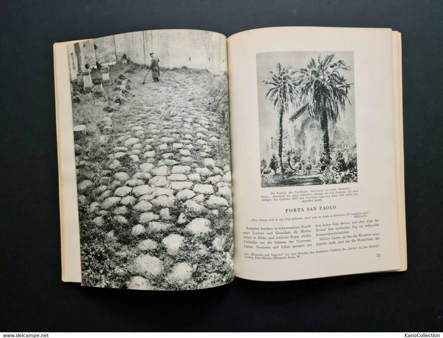 Il Cimitero Acattolico Di Roma,  J. Beck-Friis, Malmö, Orientierungsplan, Zahlr. SW-Fotografien - Italië