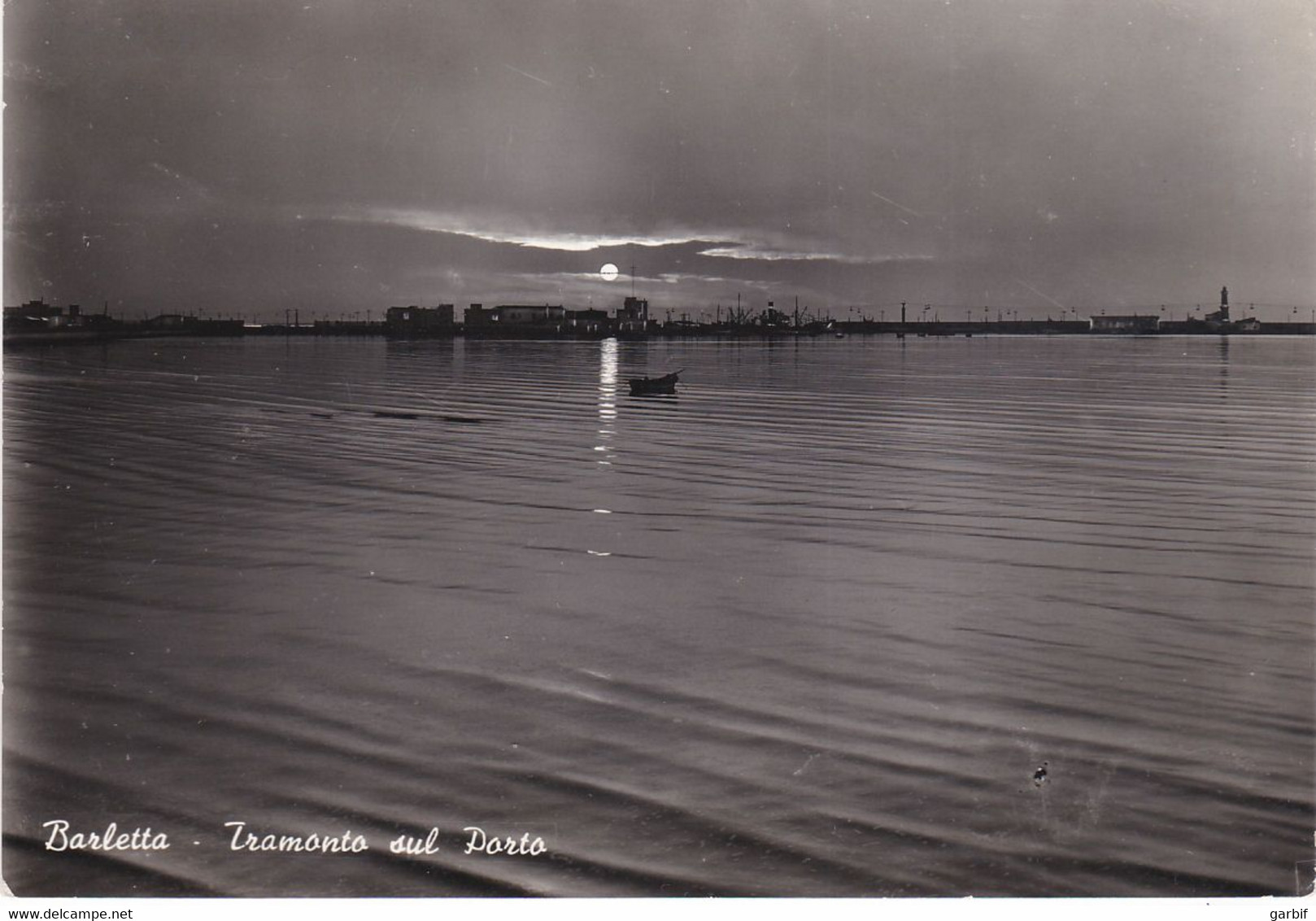 Barletta - Tramonto Sul Porto - Fg Vg - Barletta