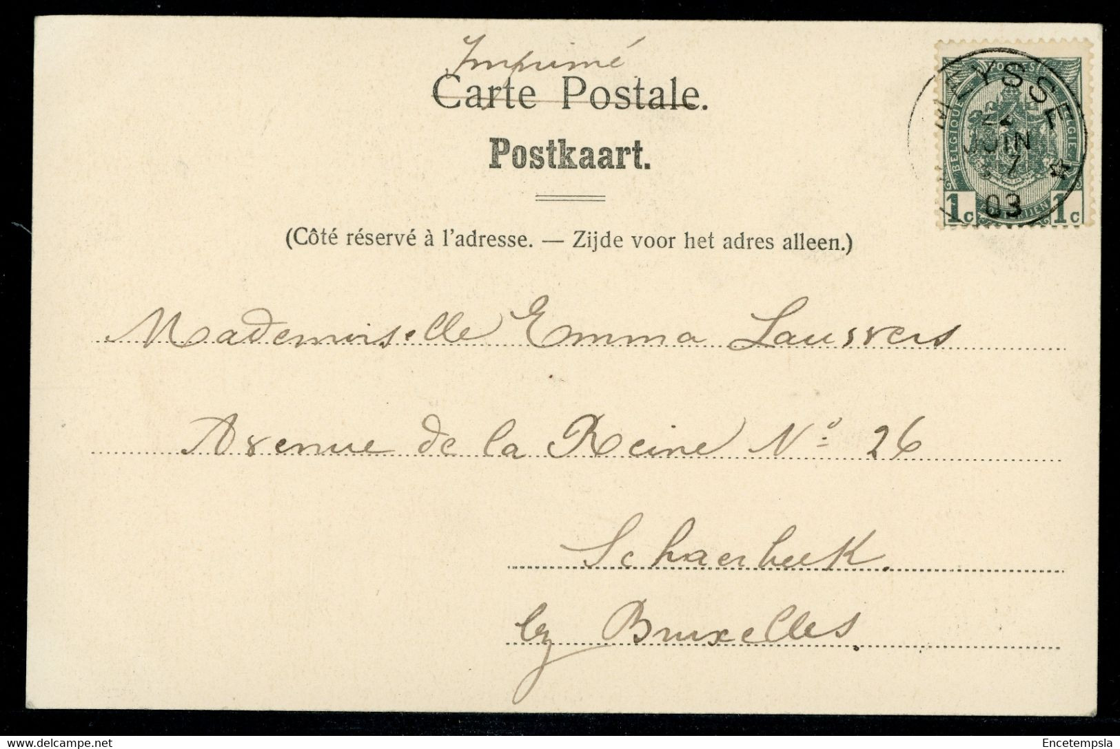 CPA - Carte Postale - Belgique - Meysse - Statue Du Baron Vanderlinden D'Hoogvorst - 1903 (CP20874) - Meise