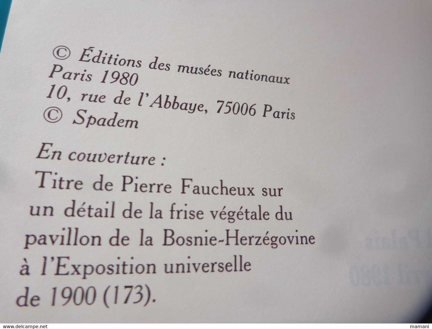 Mucha Livre  Editions Des Musees Nationaux 1980 - Autres & Non Classés