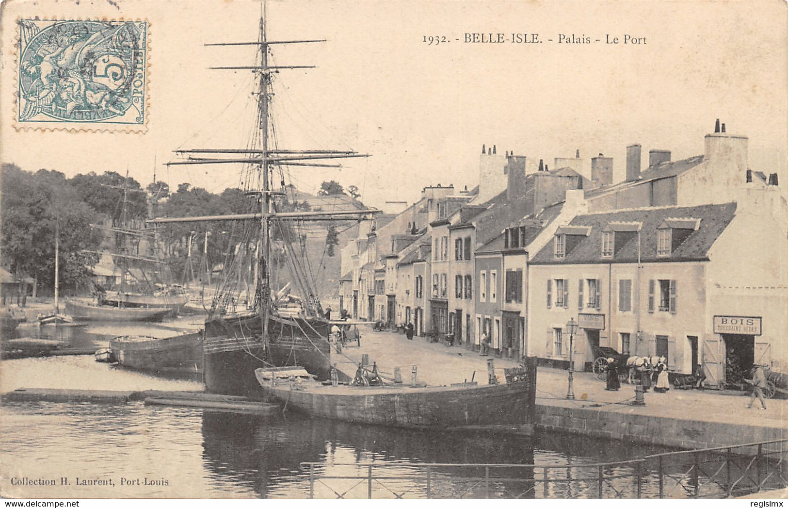 56-BELLE ILE EN MER-PALAIS LE PORT-N°2045-E/0375 - Belle Ile En Mer