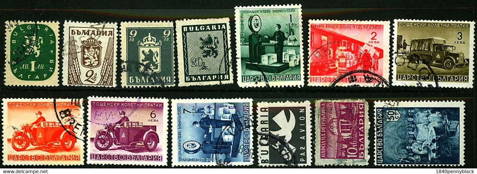 BULGARIA 1881-1948 Mainly Used Selection Of 70 Stamps - Collections, Lots & Séries