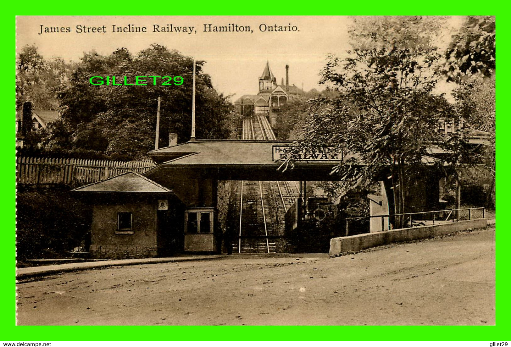 HAMILTON, ONTARIO - JAMES STREET INCLINE RAILWAY - F. H. LESLIE LIMITED - - Hamilton