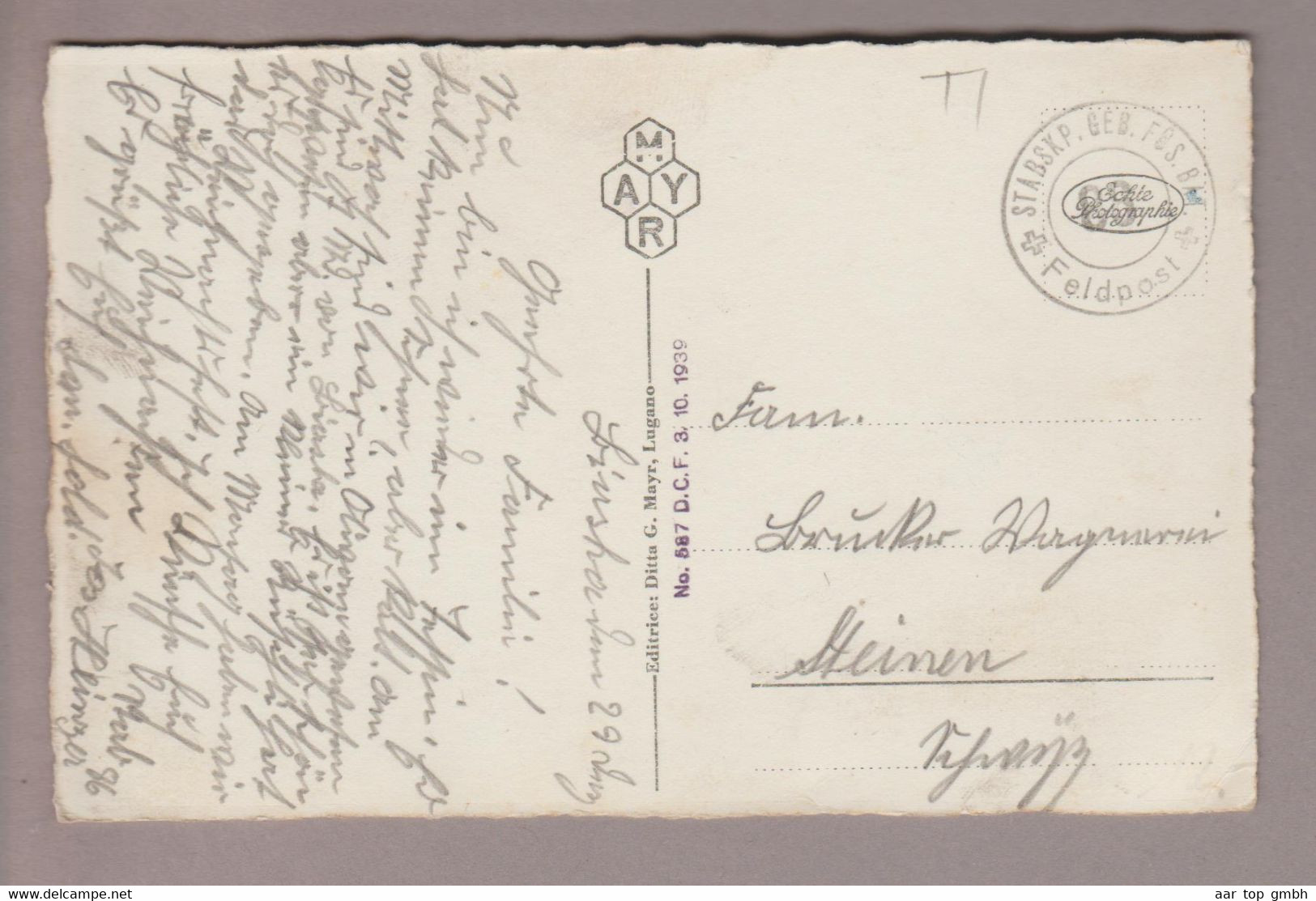 CH TI Olivone Foto #208 G.Mayr 1939-08-29 - Olivone