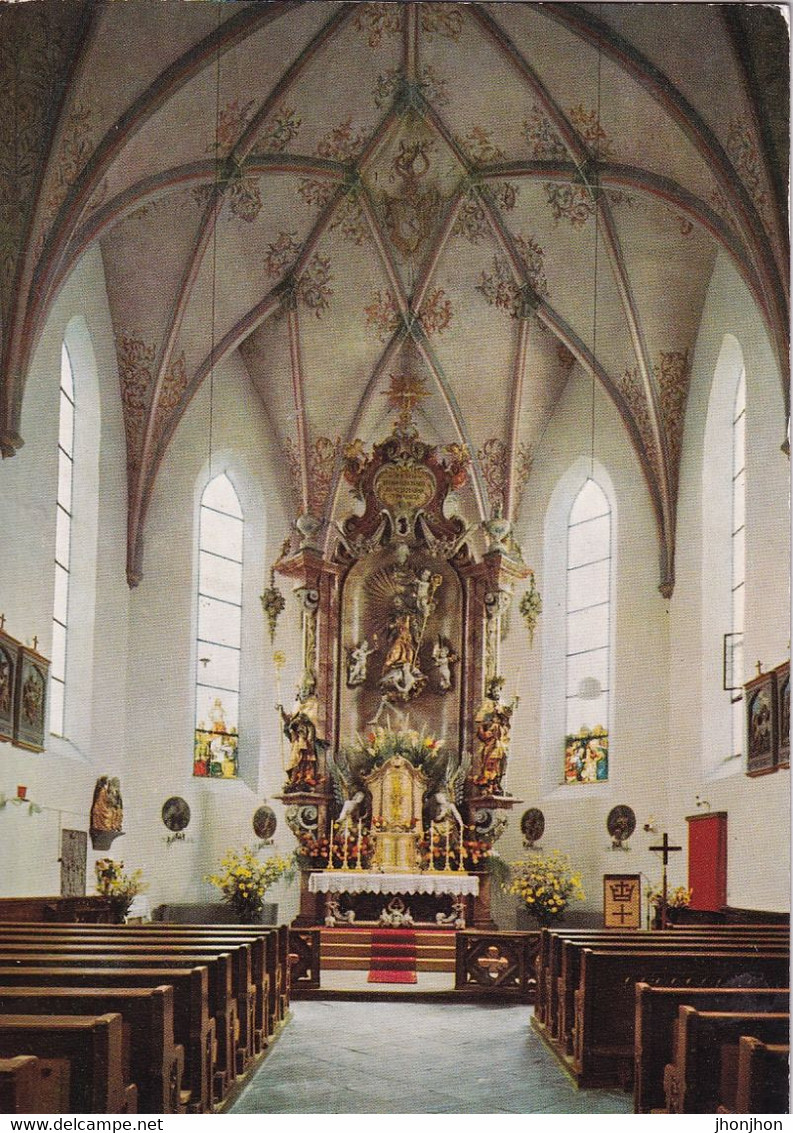 Germany - Postcard Unused - Postmunster -   Pfarrkirche Cathedral (Interior) - Pfarrkirchen