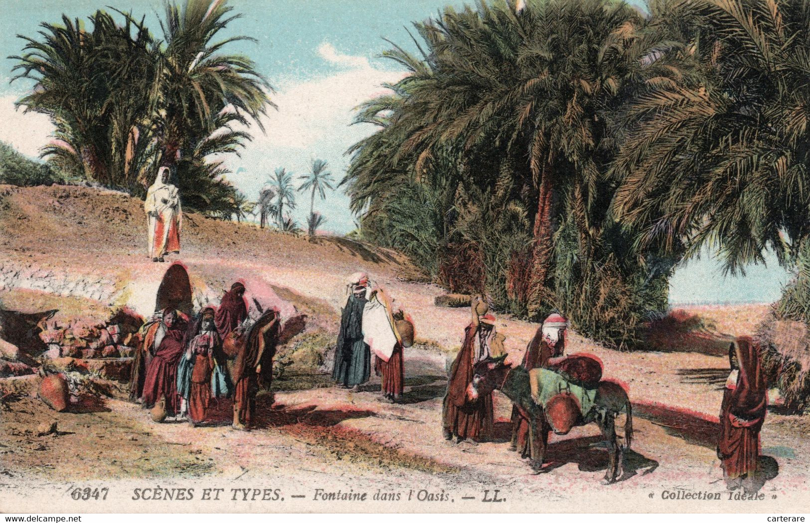 AFRIQUE DU NORD,ALGERIE,IL Y A 100 ANS,EPOQUE FRANCAISE,OASIS,RARE - Berufe