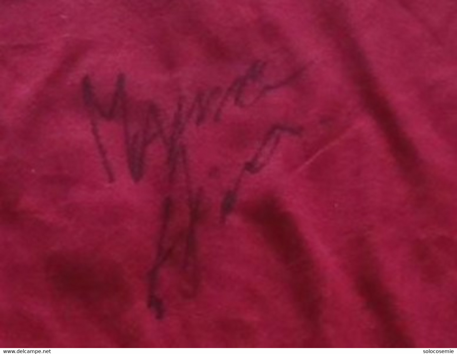 Maglia Color Granata   ( Torino ? ) N. 4 - Con Autografo - Authographs