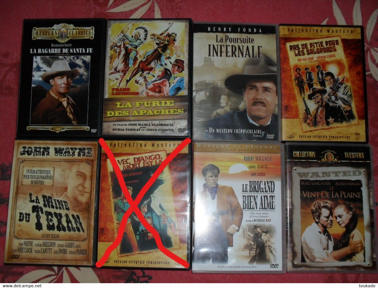 Lot 4 Dvd à Choisir Dans Liste De 23 Westerns Aventure - Western / Cowboy