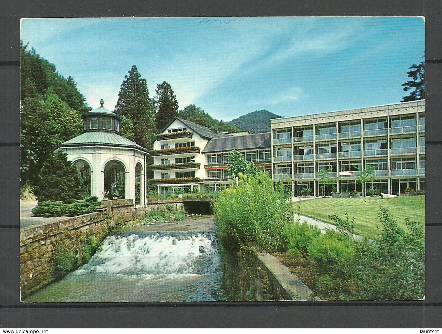 Germany Deutschland BAD PETERSTAL Im Schwarzwald Fachkrankenhaus (gesendet 1991, Mit Briefmarke) - Bad Peterstal-Griesbach