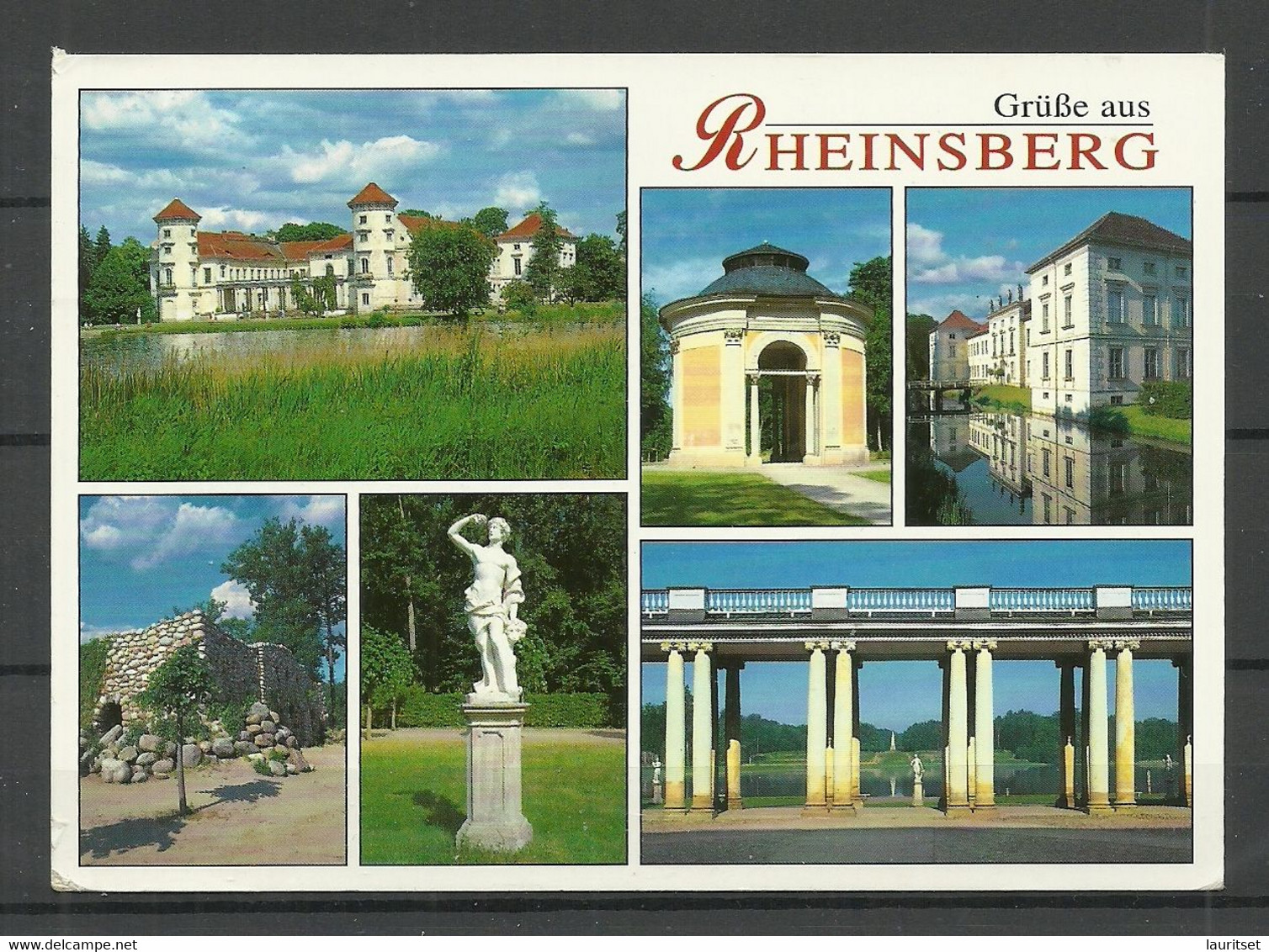 Germany Deutschand RHEINSBERG Sent 1999 With Stamp - Rheinsberg