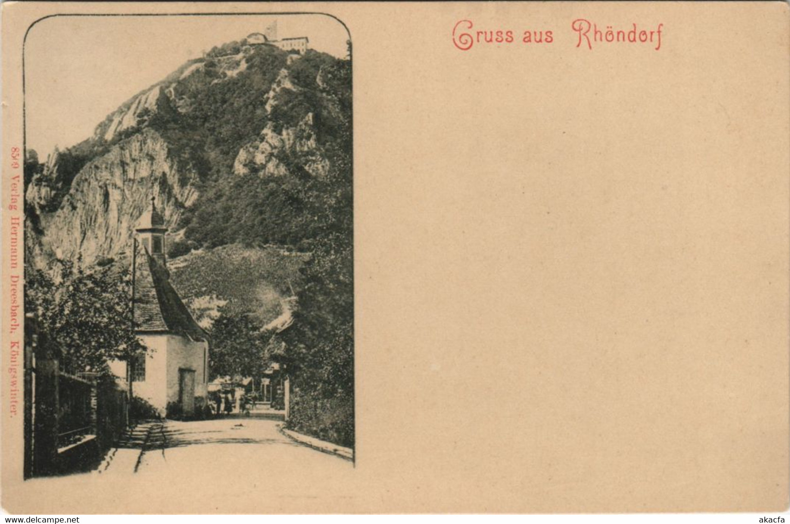 CPA AK Gruss Aus RHONDORF GERMANY (319123) - Röhndorf