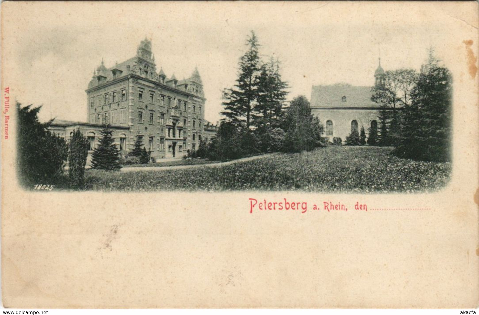 CPA AK PETERSBERG A. RHEIN GERMANY (319134) - Petersberg